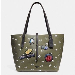 NWT Coach x Disney Spooky Eyes Market Tote